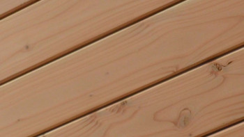planeo Terrasse en bois Douglas 25 x 142 x 5000mm - lisse sur les deux faces