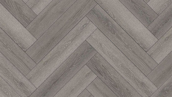 planeo Rigid Vinyl à clic - chêne gris à chevrons | Grain synchronisé (KPC-S1-26)