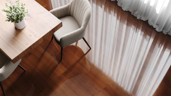 Stratifié planeo - BlueLine Plateau Merbau High gloss (L100P2916HG)