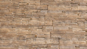 panneau de façade planeo aspect pierre - NoviStone Brownstone 1054 x 334 mm