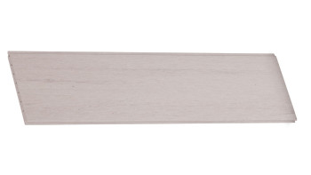 planeo Solid Grande - profil unique BiColor blanc 1800 x 253 mm