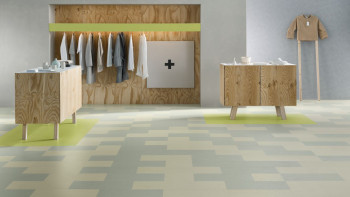 planeo linoleum clipsable Linoklick - Lune 60x30cm - 633701