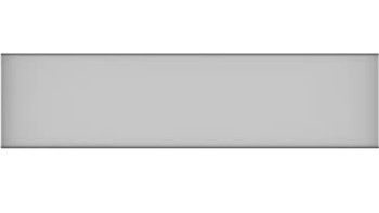 planeo Gardence Resistant - Profilé simple gris uni 180 x 45 x 8mm