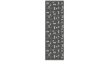 planeo Gardence - Elément design Mesh Anthracite | DB703 60 x 180cm