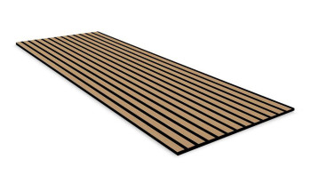 planeo Panneau acoustique - MixWall Timber Solid Ravon Oak 52 x 104 cm | Placage en bois véritable (PLMW-30411A)
