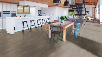 Gerflor revêtement de sol CV - TEXLINE HQR BRUN CASTLE