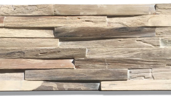 Skaben WoodWall - Teckwood Chic Gun Smoked