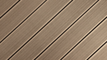 planeo Lame de terrasse Composite - Amato brun strié fin/grossier