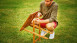 planeo Table de jardin en acacia huilé 46 x 46 cm pliable