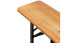 planeo Garniture de tente à bière 3 pièces 170 cm pliable