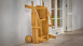 planeo Premium Chaise longue en bois d'acacia 195.5 x 69 x 85 cm pliable