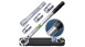 planeo Clé dynamométrique 6 pcs. certifiée TÜV