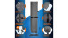planeo Couverture parasol anthracite Ø 350 cm