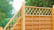 planeo TerraWood - PRIME Clôture à lamelles pin Treillis 180 x 180 cm