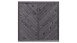 planeo TerraWood - PRIME Clôture en planches profilées aspect arête de poisson gris foncé pin 180 x 180 cm