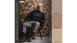 Papier peint en vinyle Metropolitan Stories Nils Olsson - Copenhagen Livingwalls mur moderne en bois beige brun 134
