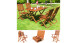 planeo Salon de jardin confort 5 pièces en acacia