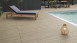 planeo Lame de terrasse Composite 5m - lame massive beige - rainurée/structurée