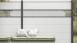 planeo Gardence Simply - Clôture PVC à emboîter Carré blanc 180 x 180 cm