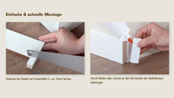 planeo angoli quadrati in legno 22mm 4pz.