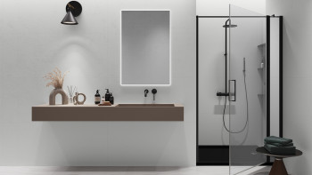 rivestimento planeo SPC - CeraRock Tile Concrete White 120 x 60 cm