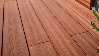 decking in legno planeo - Bamboo coffee 20 x 200 x 1870 mm liscio/francese