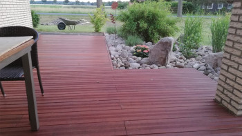 decking in legno planeo - Bamboo coffee 20 x 200 x 1870 mm liscio/francese