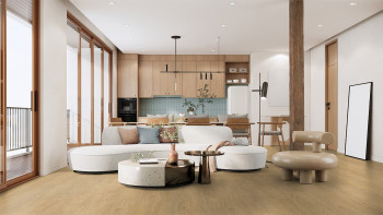Gerflor Vinile ad incastro - Senso Clic Premium Fjord Golden Oak (EIR) | goffratura sincrona (60521508)