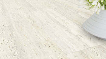 Gerflor Klick Vinyl - Senso Clic 3 Travertino Avorio | Made in France (61221511)