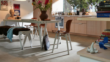 MEISTER pavimento organico - MeisterDesign flex DD 400 / DB 400 Terrazzo chiaro (400008-0858399-06859)