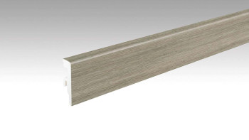 MEISTER Battiscopa Aqua rovere crepato Terra scuro 7433 - 2380 x 60 x 16 mm (200014-2380-07433)