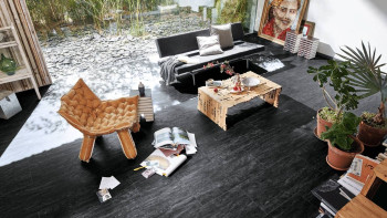 MEISTER pavimento organico - MeisterDesign flex DD 400 / DB 400 Black Lava (400008-0858399-07323)