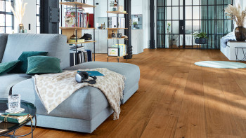 MEISTER Pavimento in legno - Lindura HD 400 Quercia autentica marrone castagna (500011-2200270-08911)