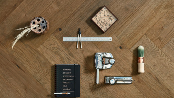 MEISTER Pavimento in legno - Lindura HS 500 Quercia classica grigio oliva (500010-0700140-08926)