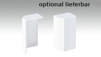 battiscopa planeo Bianco moderno 18 x 50mm