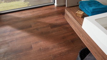Skaben Vinile ad incastro - ProfiKlick Marrone rovere dorato | goffratura sincrona (SP-6200190)