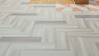 Vinile adesivo Forbo Allura Wood 70 - Grigio Twine 750 x 250 mm (63658DR7)