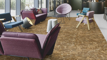 Forbo Allura Materiale 70 Vinile adesivo - Marmo ocra (636782DR7_con)