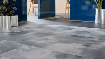 Forbo Allura Materiale 70 vinile adesivo - Nuvole blu (638749DR7_con)