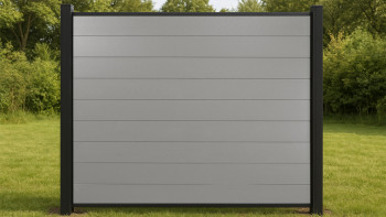 planeo Classic - recinzione a innesto BPC grigio