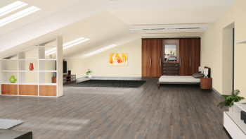 Skaben Vinile ad incastro - ProfiKlick Hickory rustico | idrorepellente (SP-6200106)