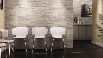 planeo rivestimento murale Novistone DS pietra laminata Limestone - 1054 x 334 mm