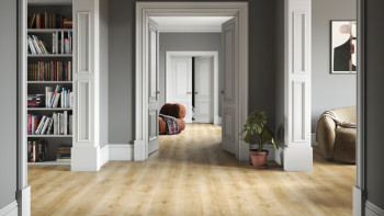 planeo Rigido Vinile ad incastro - SolutionX 2in1 Oak Classic | Isolamento acustico integrato (ECF-0072)