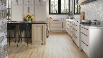 planeo Rigido Vinile ad incastro - SolutionX 2in1 Light Oak | Isolamento acustico integrato (ECF-0057)