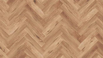planeo Vinile rigido Klick - SolutionX 2in1 Rovere a spina di pesce Naturale Rustico | Isolamento acustico integrato (ECF-HB-0755)