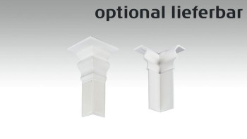 battiscopa planeo Alt Berlin bianco 18 x 60mm