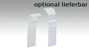 battiscopa planeo Alt Berlin bianco 18 x 60mm