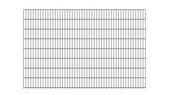 Luce di recinzione a doppia maglia 6/5/6 - Larghezza 2510 mm RAL 7016 antracite