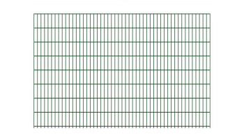 Recinzione a doppia maglia pesante 8/6/8 - Larghezza 2510 mm RAL 6005 verde muschio