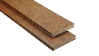 planeo WPC - decking noce massiccio strutturato - goffrato/scanalato